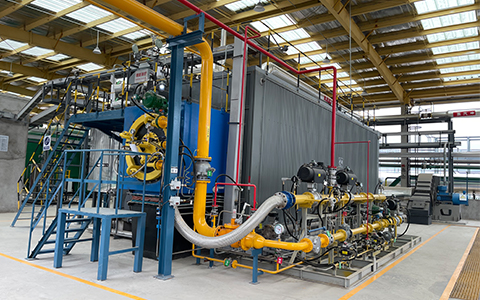SZS Oil and Gas fired Steam Boiler