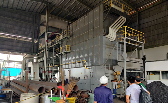 1200×10<sup>4</sup>Kcal Coal Fired Thermal Oil Boiler in Indonesia